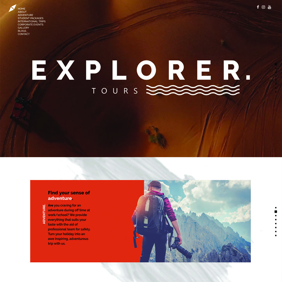 explorer tours promotional video production